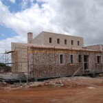 Vergleich Natursteinfasse mit / ohne Verfugung